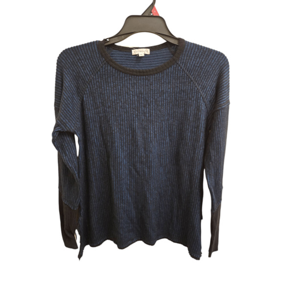 NWT S teal and black Socialite blouse - Picture 1 of 1